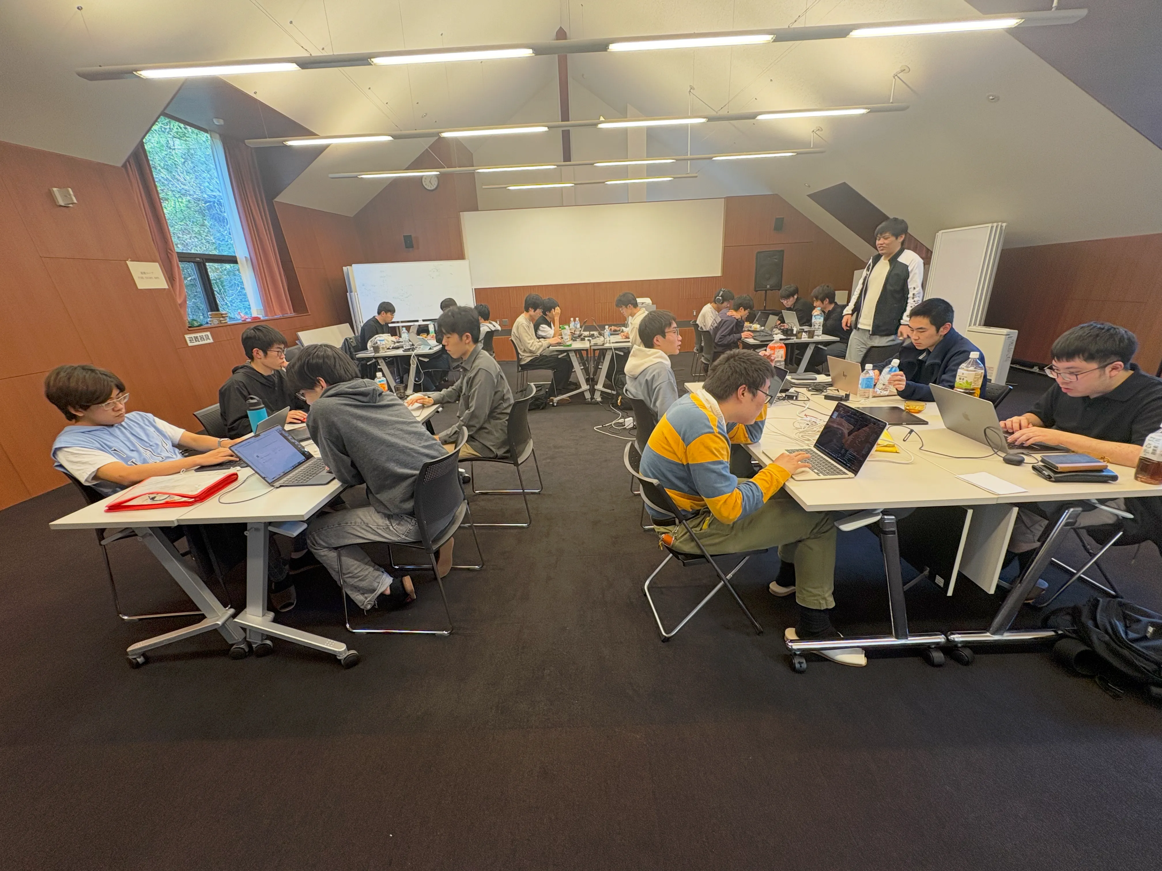 コーディングの様子